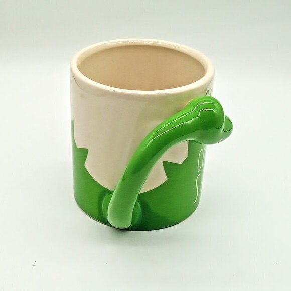 BigMouth Coffee Dinosaur Connoi-Saur Green Ceramic Mug - Picture 4 of 7